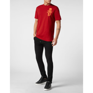 PHILIPP PLEIN T-Shirt Round Neck SKULL&BONES