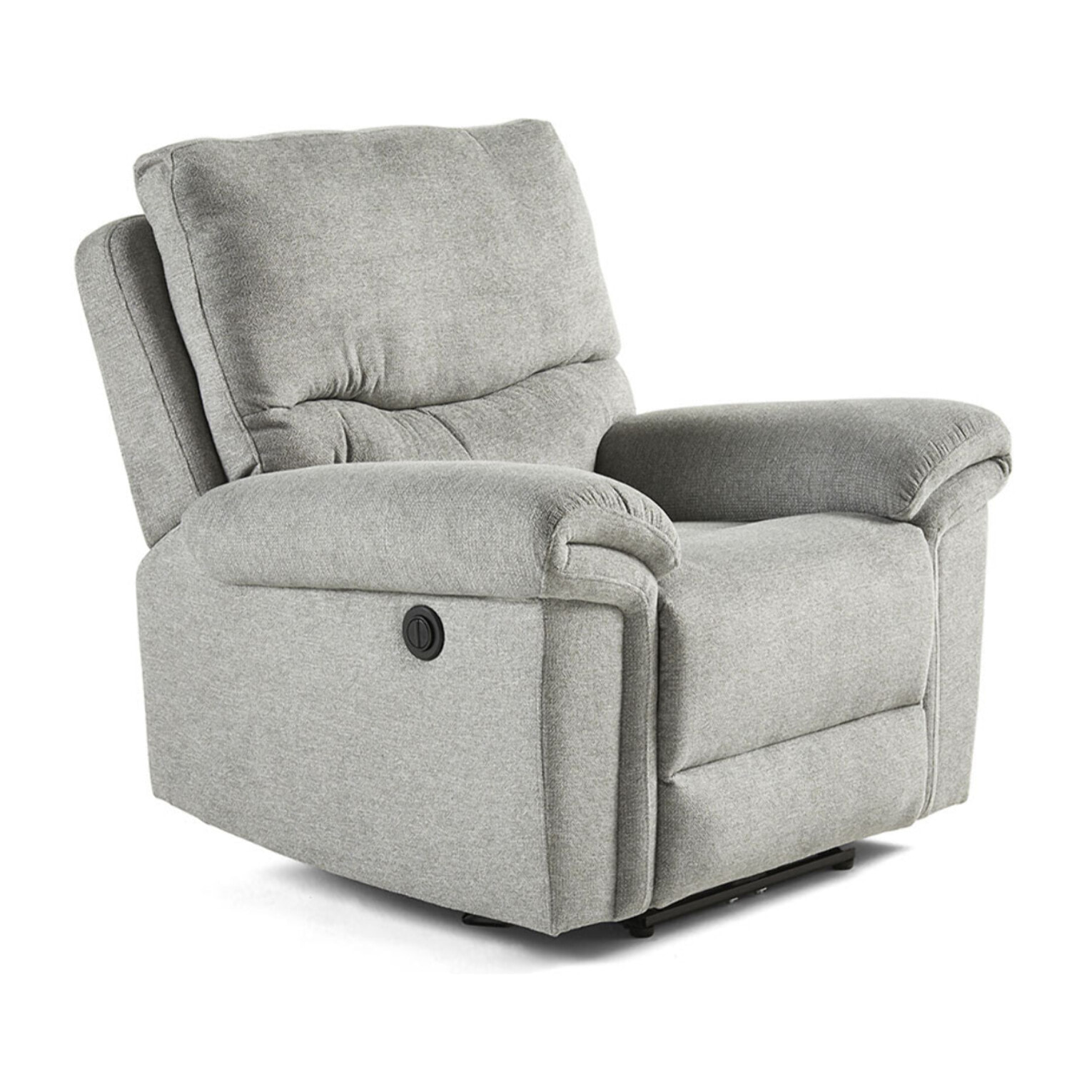 Jasmin - fauteuil relax électrique - en tissu - Gris clair