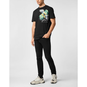 PHILIPP PLEIN T-Shirt Round Neck Ss MONEY