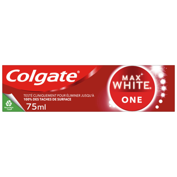 Pack de 12 - Colgates dentifrices Colgate Blancheur 1 teinte 75ml