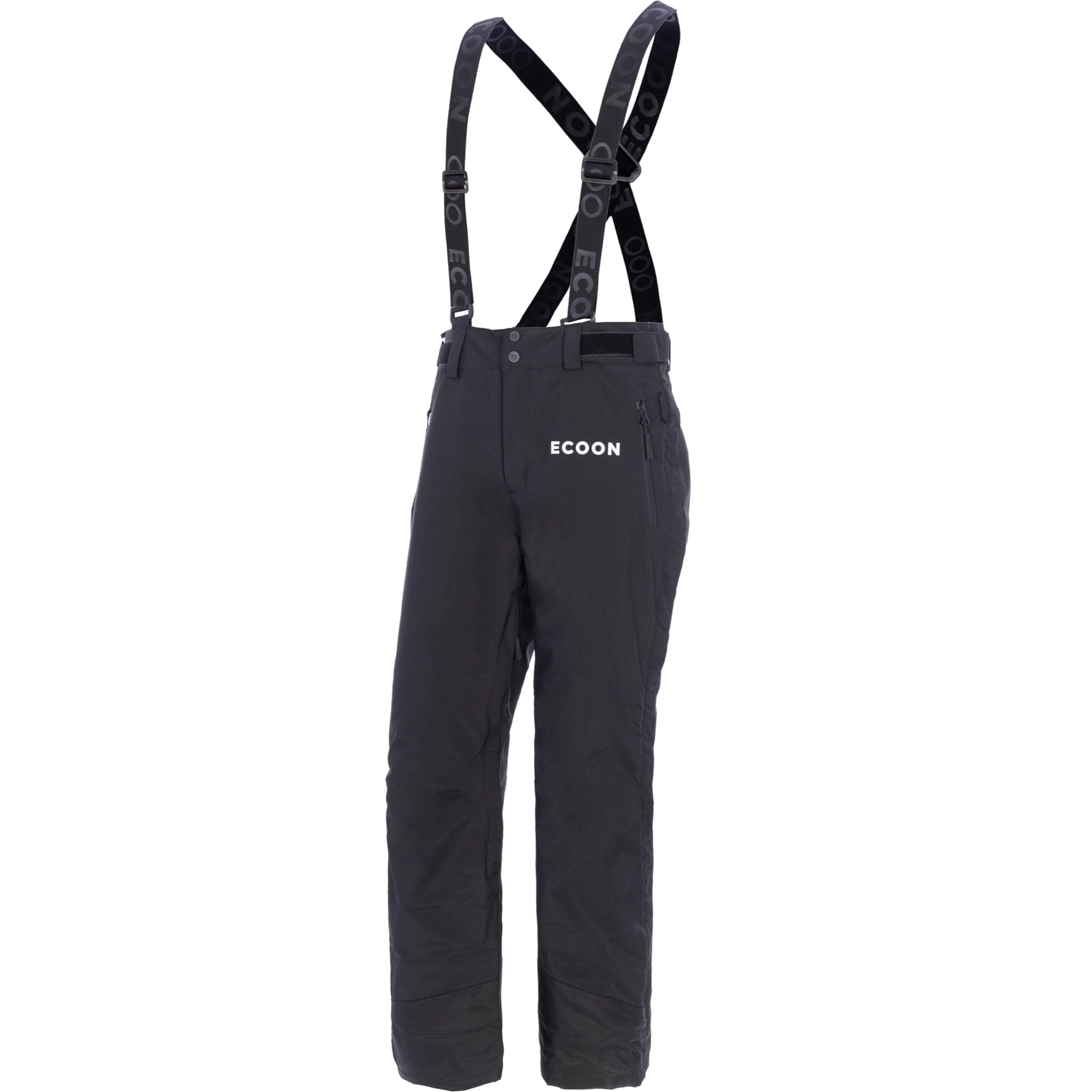 Pantalones infantiles unisex ECOON ECOExplorer Warm Pants - Negro