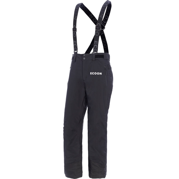 Pantalones infantiles unisex ECOON ECOExplorer Warm Pants - Negro