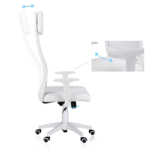 Silla de oficina Airflow Blanco