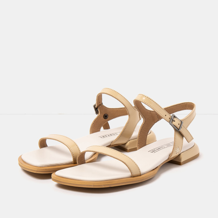 Sandalias 2000 NAPPA SHINNY CHAMPAGNE / BERGAMO color Champagne