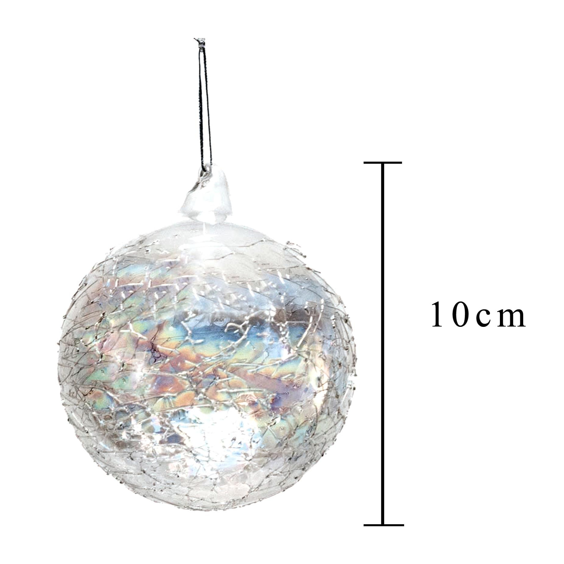 Sfera cracked - Pezzi 8 - 10xH10x10cm - Bianchi Dino SpA