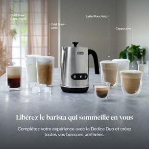 Mousseur à lait DELONGHI LatteMix Métal EMF3.M