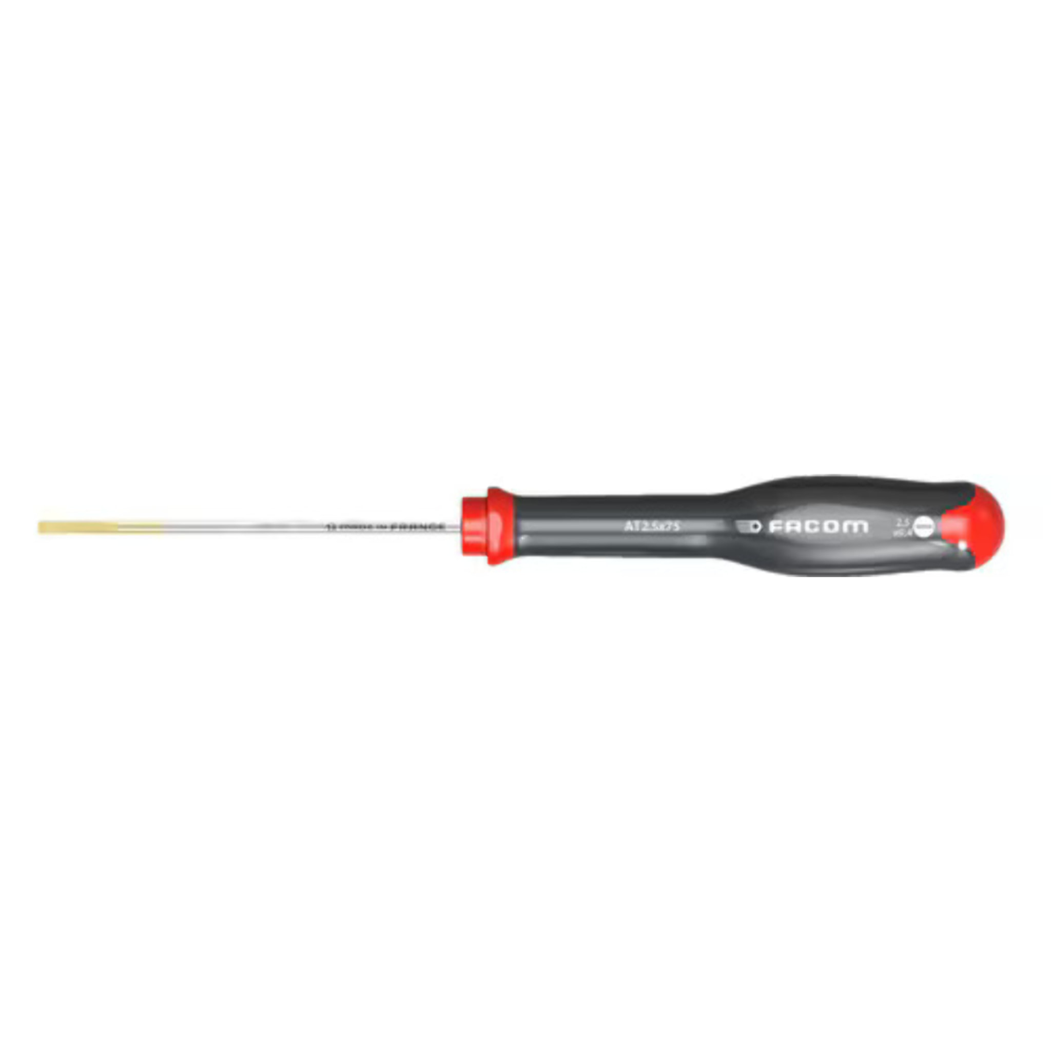 Tournevis Protwist pour vis à fente - lame fraisée - 3x75 - FACOM - AT3x75