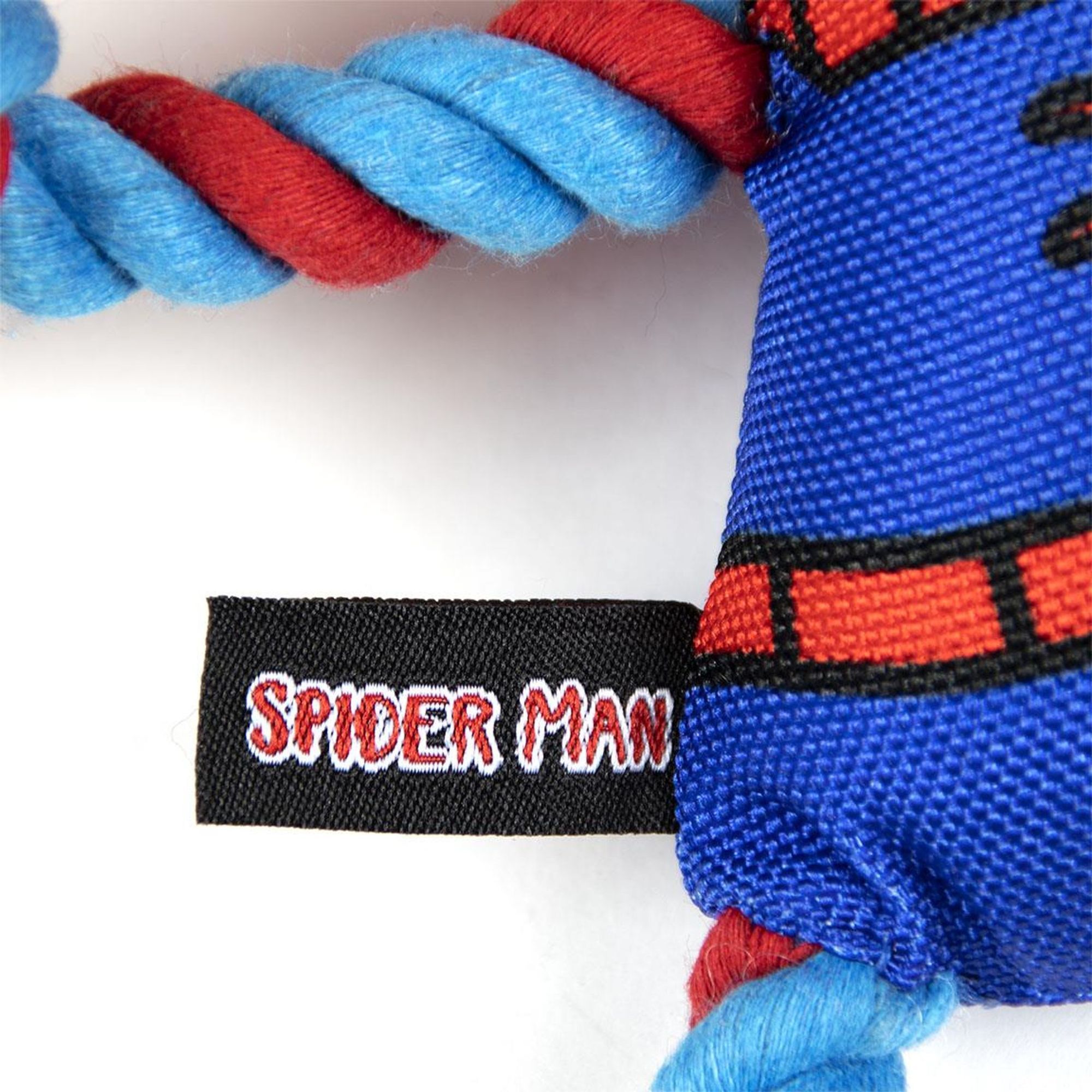 Cuerda Dental Para Perro Spiderman Red