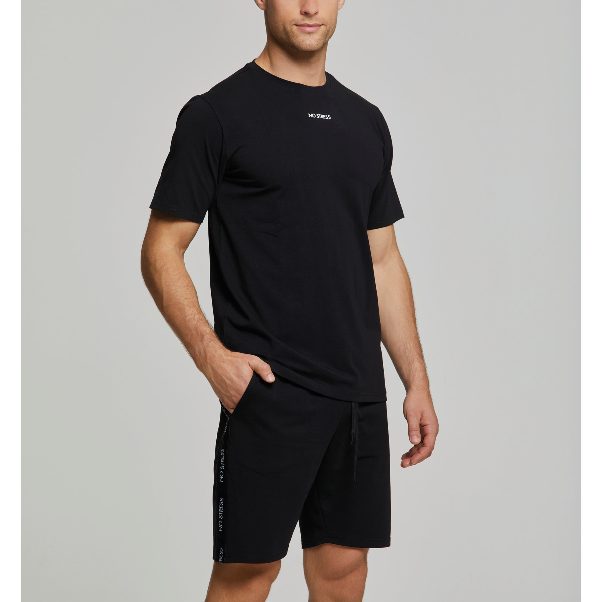 T-shirt uomo no stress cotone