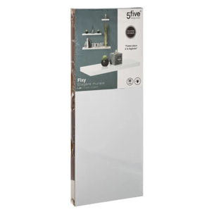 Étagère murale 60cm "Fixy" blanc