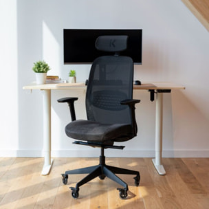 Chaise gaming SKILLKORP C15 Ergo Noir Progress