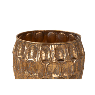 Set 3 Maceteros Metal 38x38x37 30x30x29 23x23x24 Cm