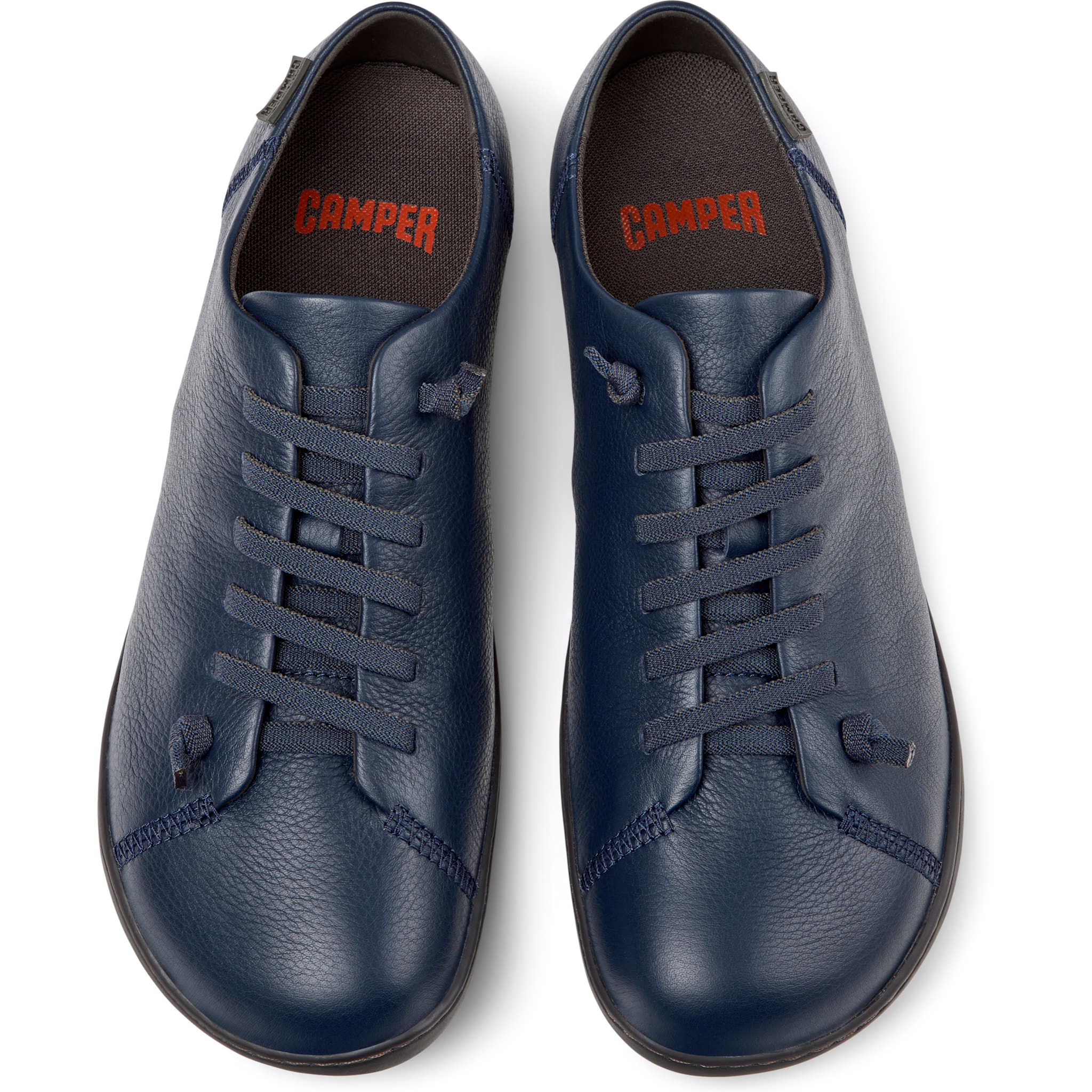 Zapatillas - CAMPER Peu Cami - Azul - Cuero liso