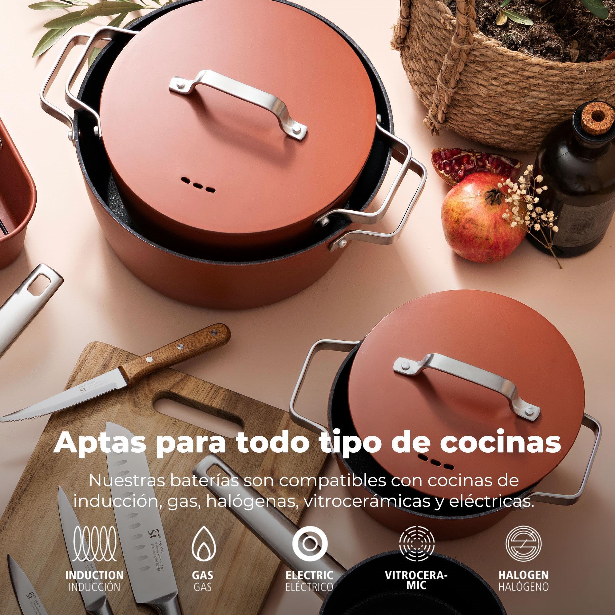 Cazo de aluminio forjado colección agros