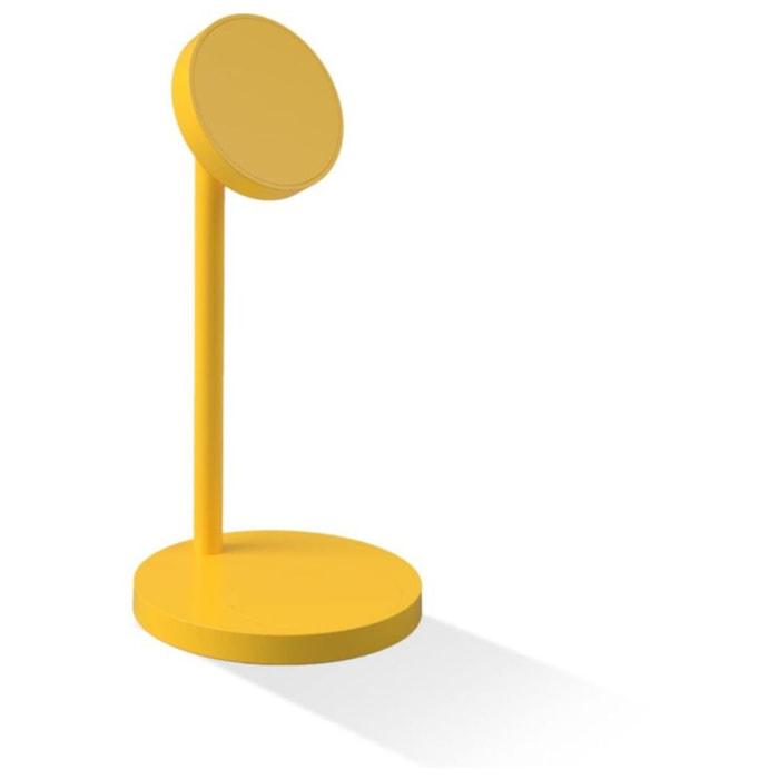 Chargeur CASYX 2 en 1  Charge rapide Qi2 jaune