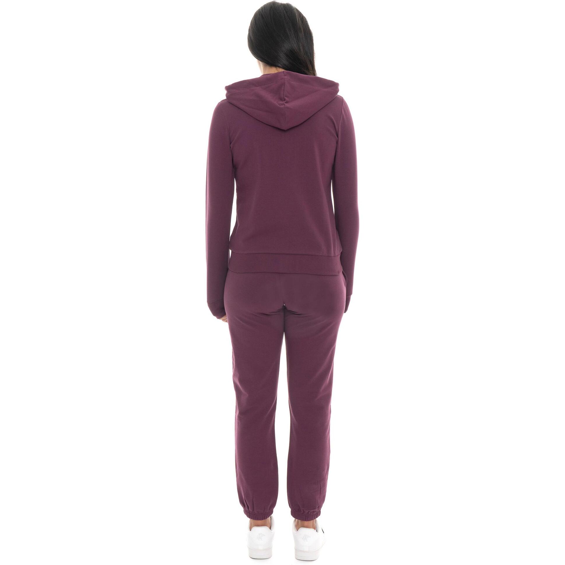 Chándal mujer Leone 1947 Apparel Never Without cremallera capucha invierno