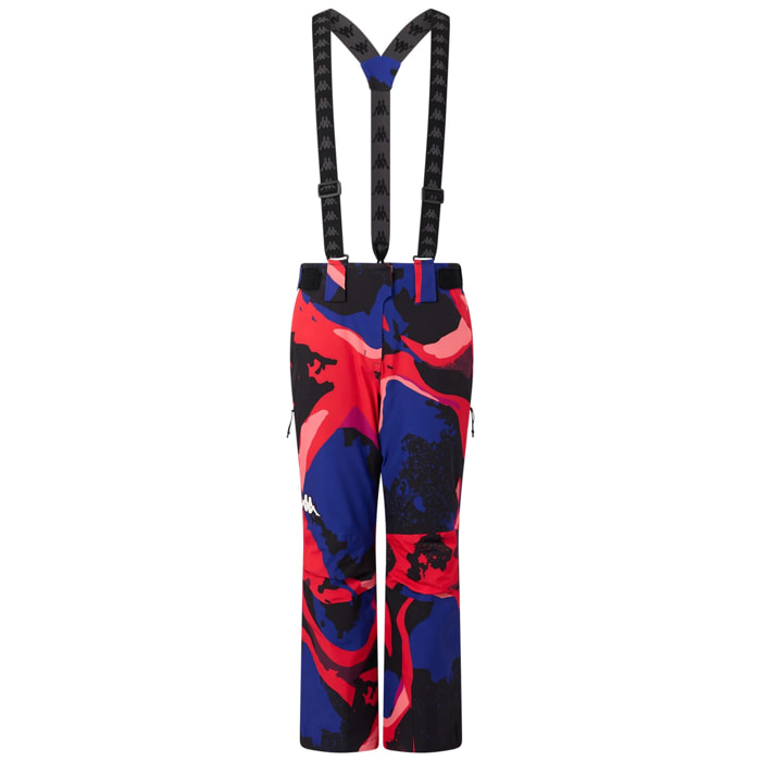 Kappa - Pantaloni Donna Rosso - 8Cento 834G