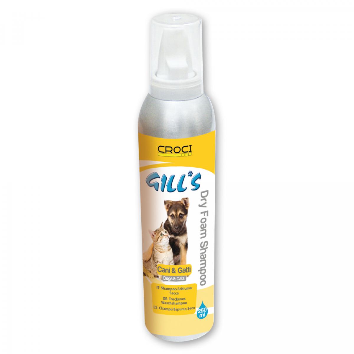 Gill's Shampoo Dry Foam per Animali