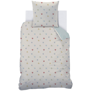 Parure de lit imprimée 100% coton, JURASSIC WORLD SICJU