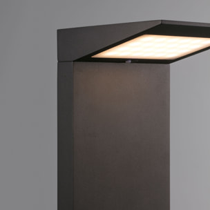 SOLEIL LED Baliza solar gris oscuro