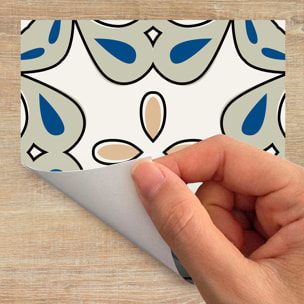 Stickers décoration Meuble - Sticker adhésif Cuisine Salon - 24 STICKERS CARRELAGES MEUBLE JUANES