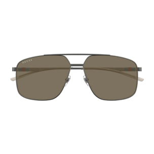 Gafas de Sol Gucci GG1676S-003 de Metal Hombre 60 mm
