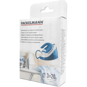 Détartrants pour fer à repasser et centrale vapeur Fackelmann