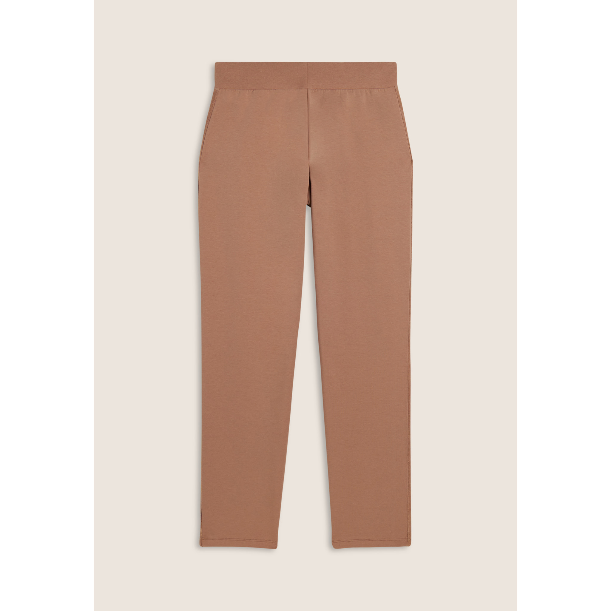 Pantaloni sportivi da donna con inserto in velluto