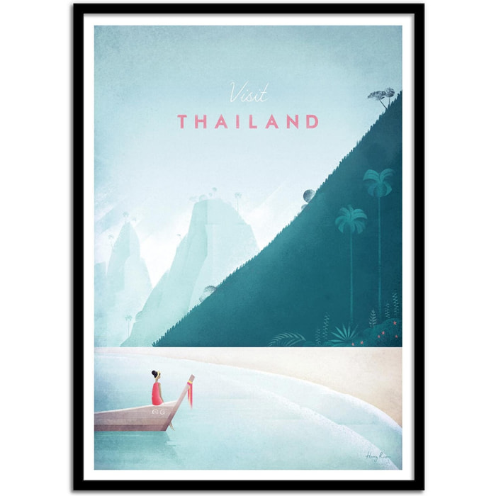 Affiche - Visit Thailand - Henry Rivers