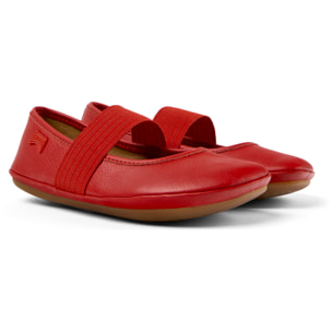 Bailarinas - CAMPER Right - Rojo - Cuero liso