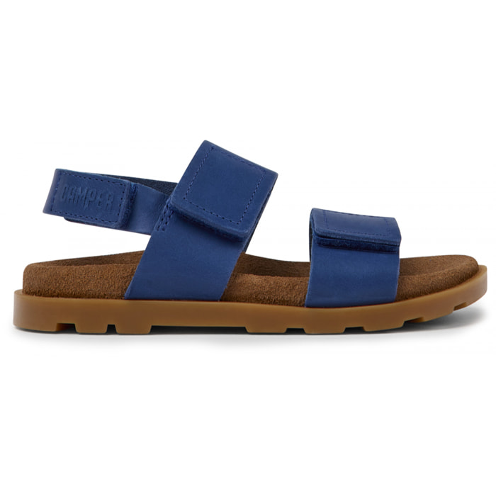 Sandalias - CAMPER Brutus - Azul - Cuero liso