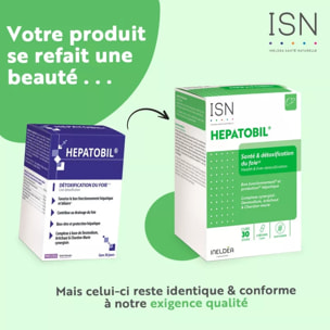 INELDEA SANTE NATURELLE - Duo Détox & Bien-Être - Hepatobil + Detox Colon - Contribue au bien-être général - Participe à la purification du foie et du colon - Cure 30j