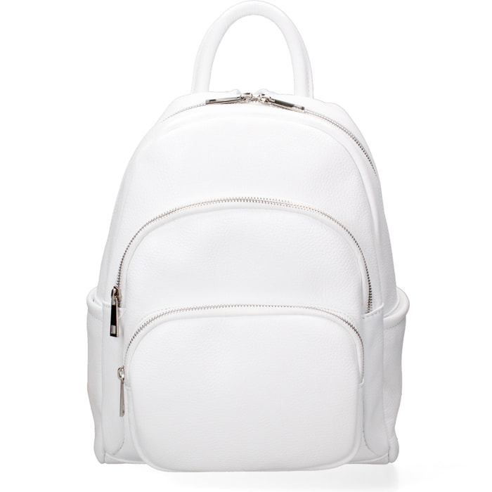 Zaino da donna Made in Italy - Modello Valoria Pro - 100% pelle - 26.0 x 31.0 x 11.0 cm