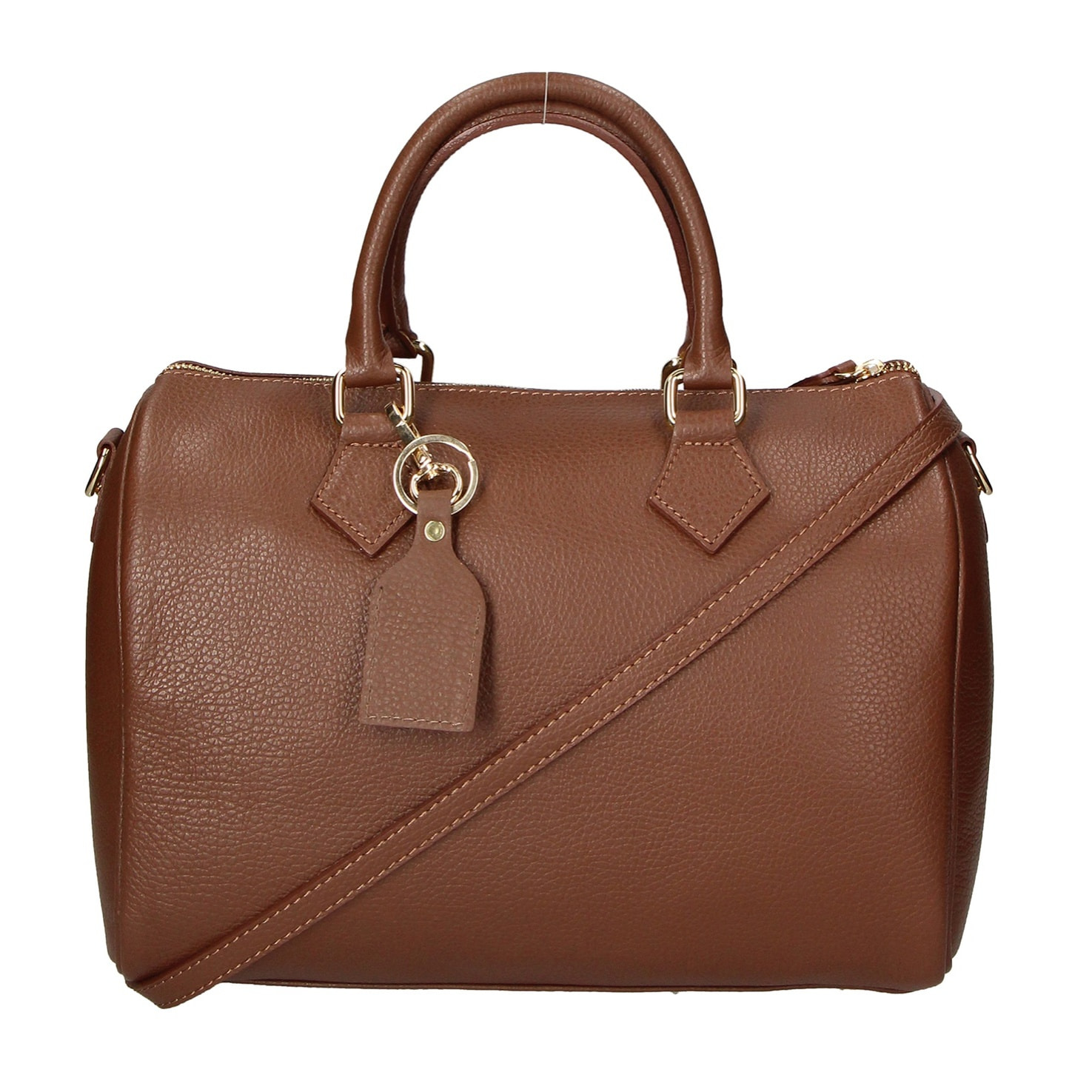 Borsa a bauletto da donna - Modello Aralia - 100% pelle - 30.0 x 23.0 x 18.0 cm
