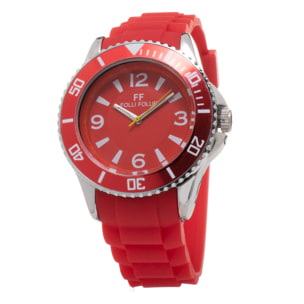 Reloj Folli Follie WF13K078ZNR Unisex Analogico Cuarzo con Correa de Silicona