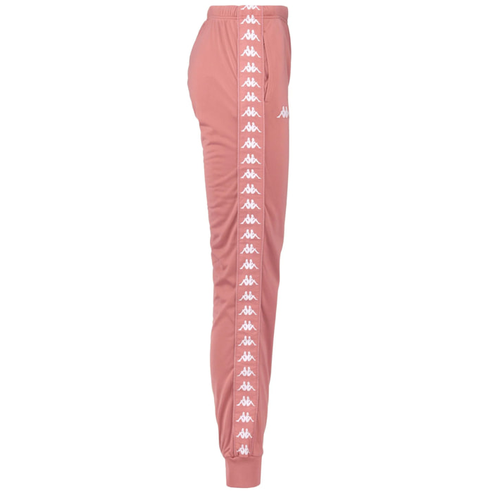 Kappa - Pantalones Mujer Marrón - 222 BANDA WRASTORIA SLIM