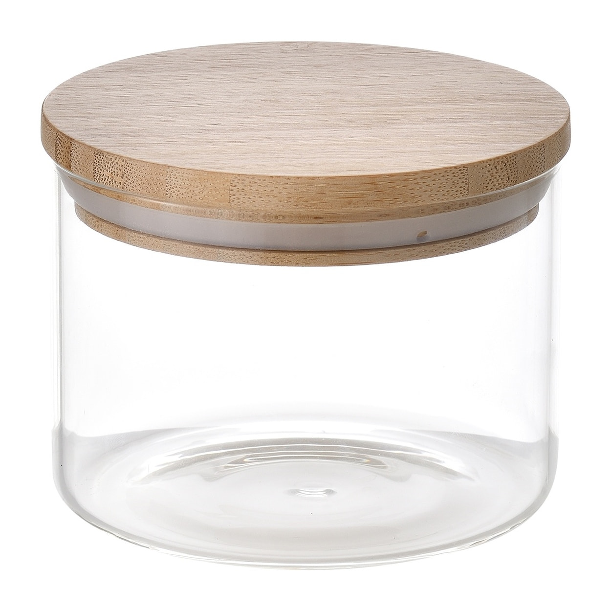 Set de 9 botes en borosilicato (3x 0,6l + 3x 1,4l + 3x 2,1l) para almacenaje de alimentos natur