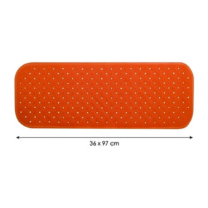 Tapis Fond de baignoire antidérapant Caoutchouc CLASS Orange MSV