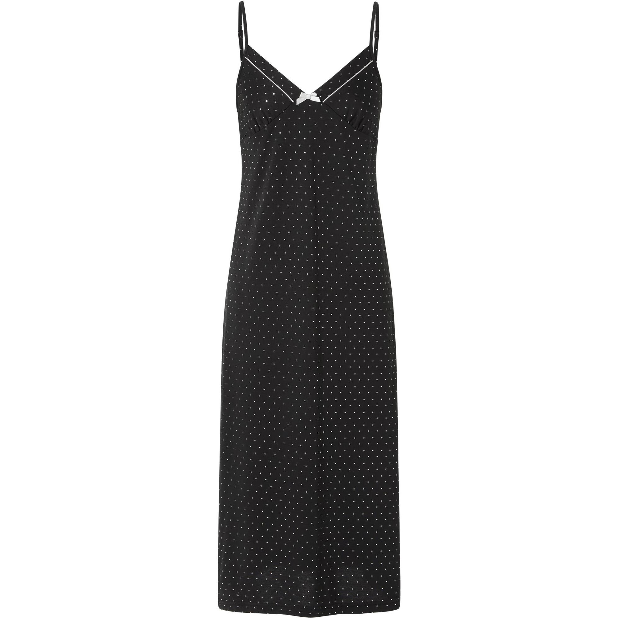 Camisón largo negro