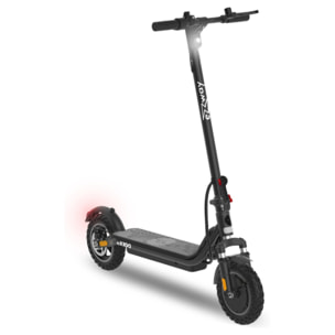 Trottinette électrique EZWAY EX100 – 25 km/h, 25 km d'autonomie, batterie 21,6V 10,4Ah, frein à disque, pneus tout-terrain 10''
