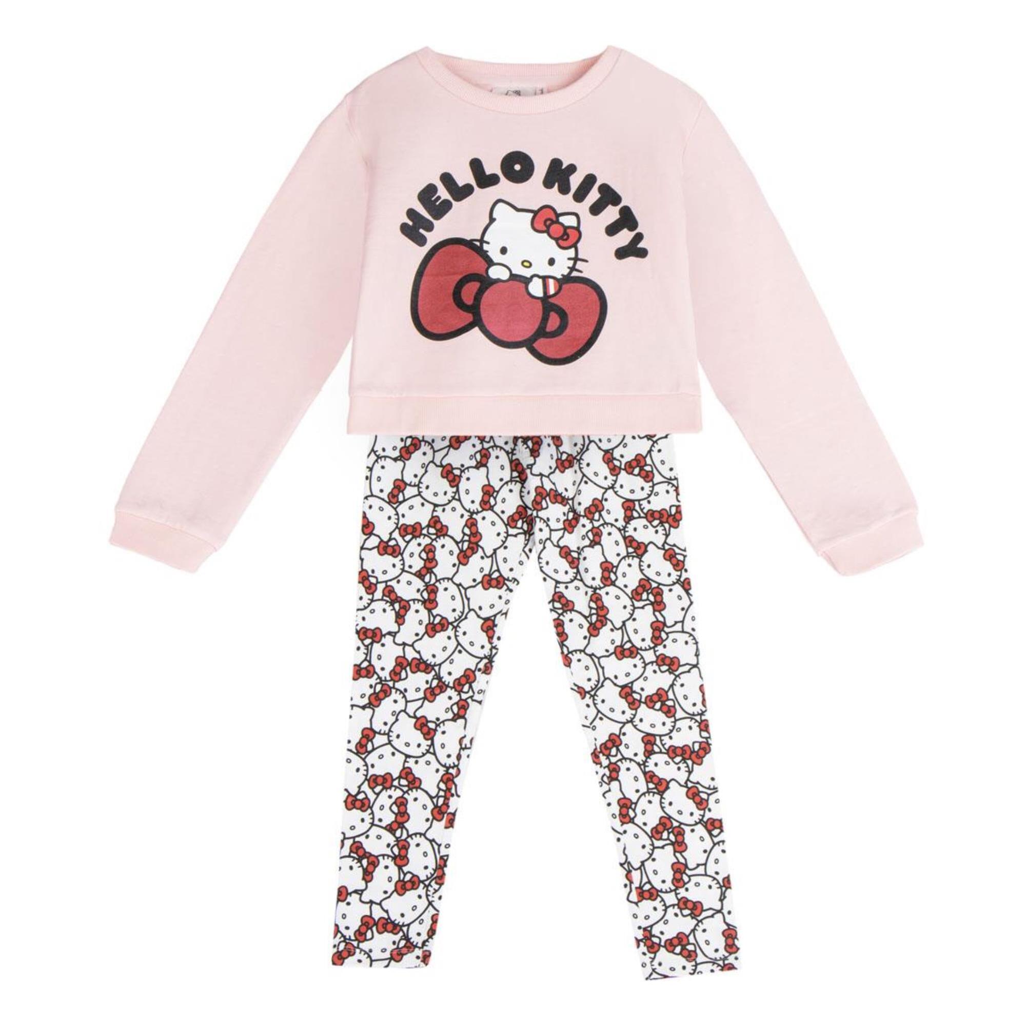 Conjunto cómodo y suave para niños de uso diario "Hello Kitty"