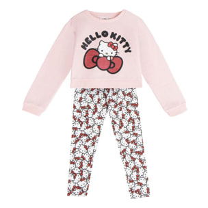 Conjunto cómodo y suave para niños de uso diario "Hello Kitty"