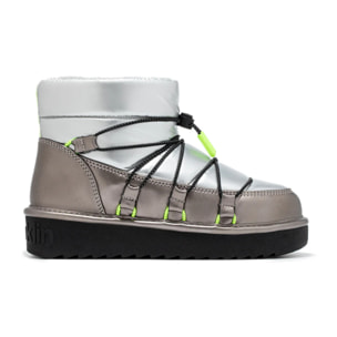 Botas de Mujer Acolchadas Con Pelo Interior Nordic Grip Plata