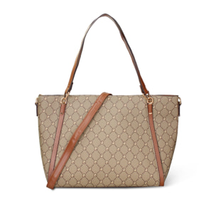 Borsa a mano da donna - Modello Elysia Chic - Pelle vegana PU - 39.0 x 25.0 x 13.0 cm