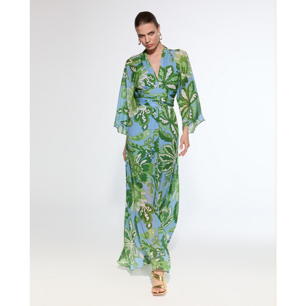 Vestito Lungo Stampato