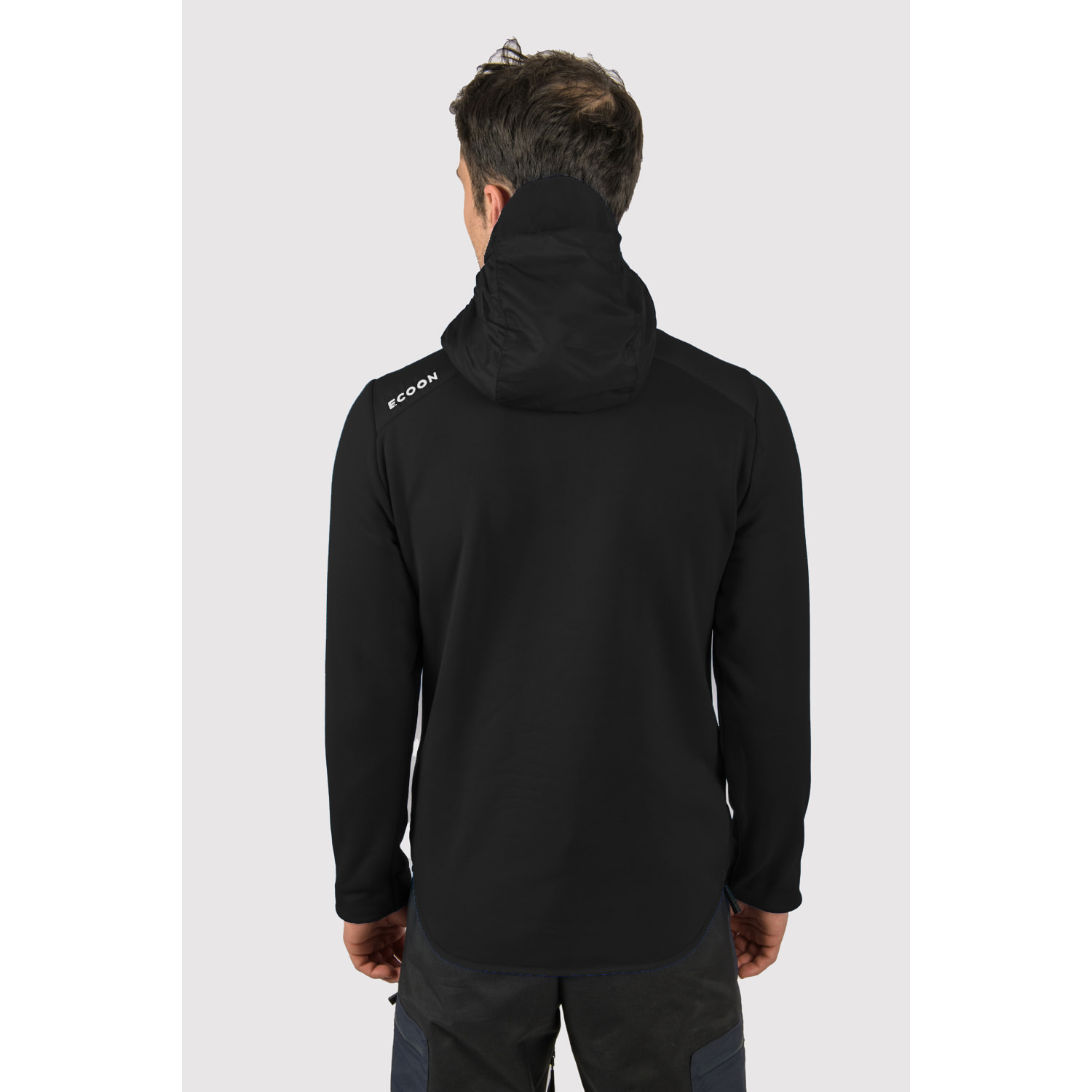 Chaqueta ECOActive Hybrid Insulated Jacket with cap dela marca ECOON - Azul marino