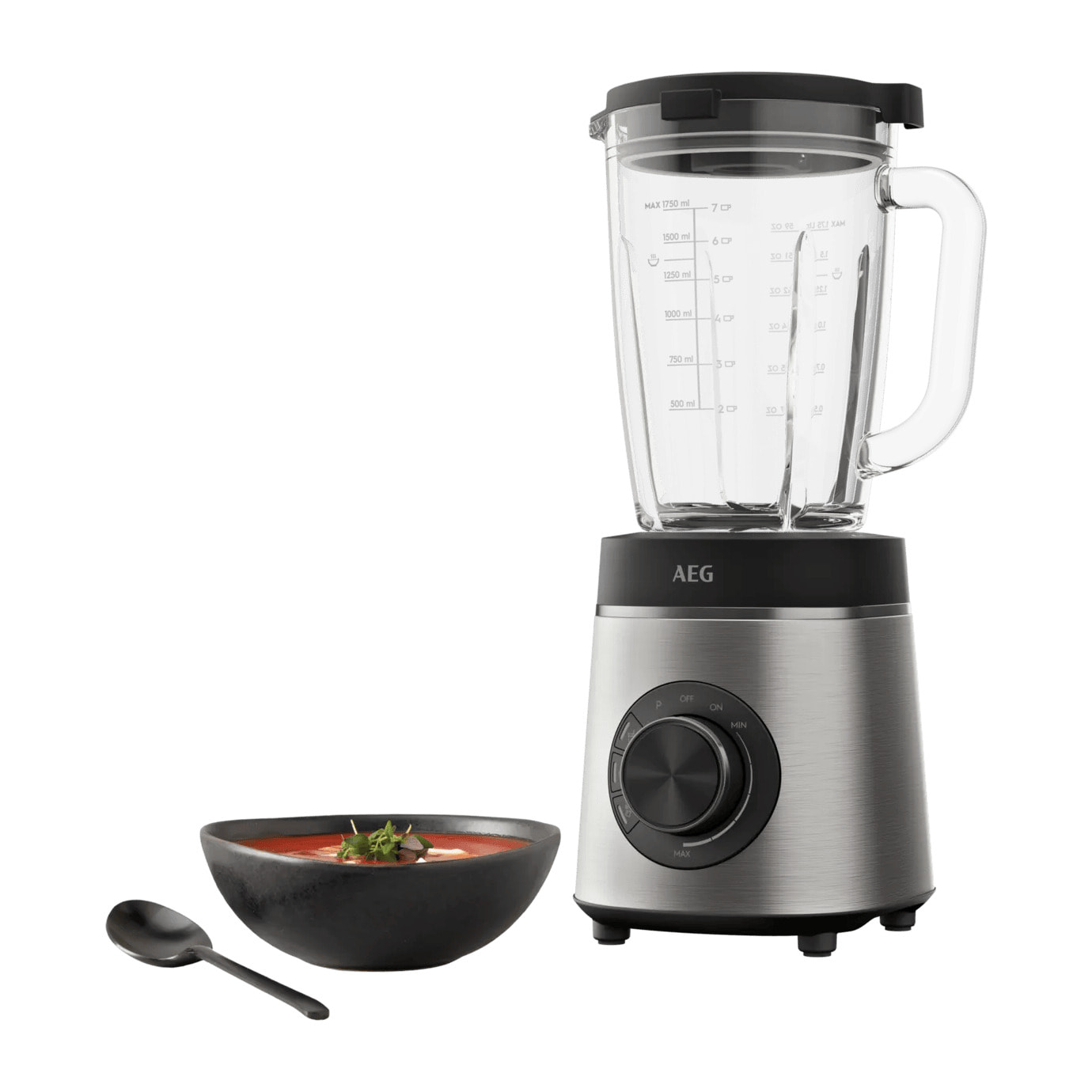 AEG Batidora de vaso de 1,75 litros y 1400 W TB6-1-6ST