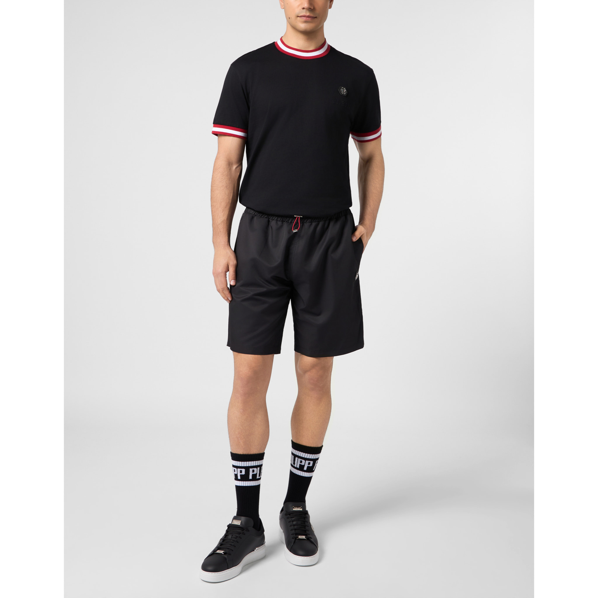 PHILIPP PLEIN Pantalones cortos de chándal LOGO