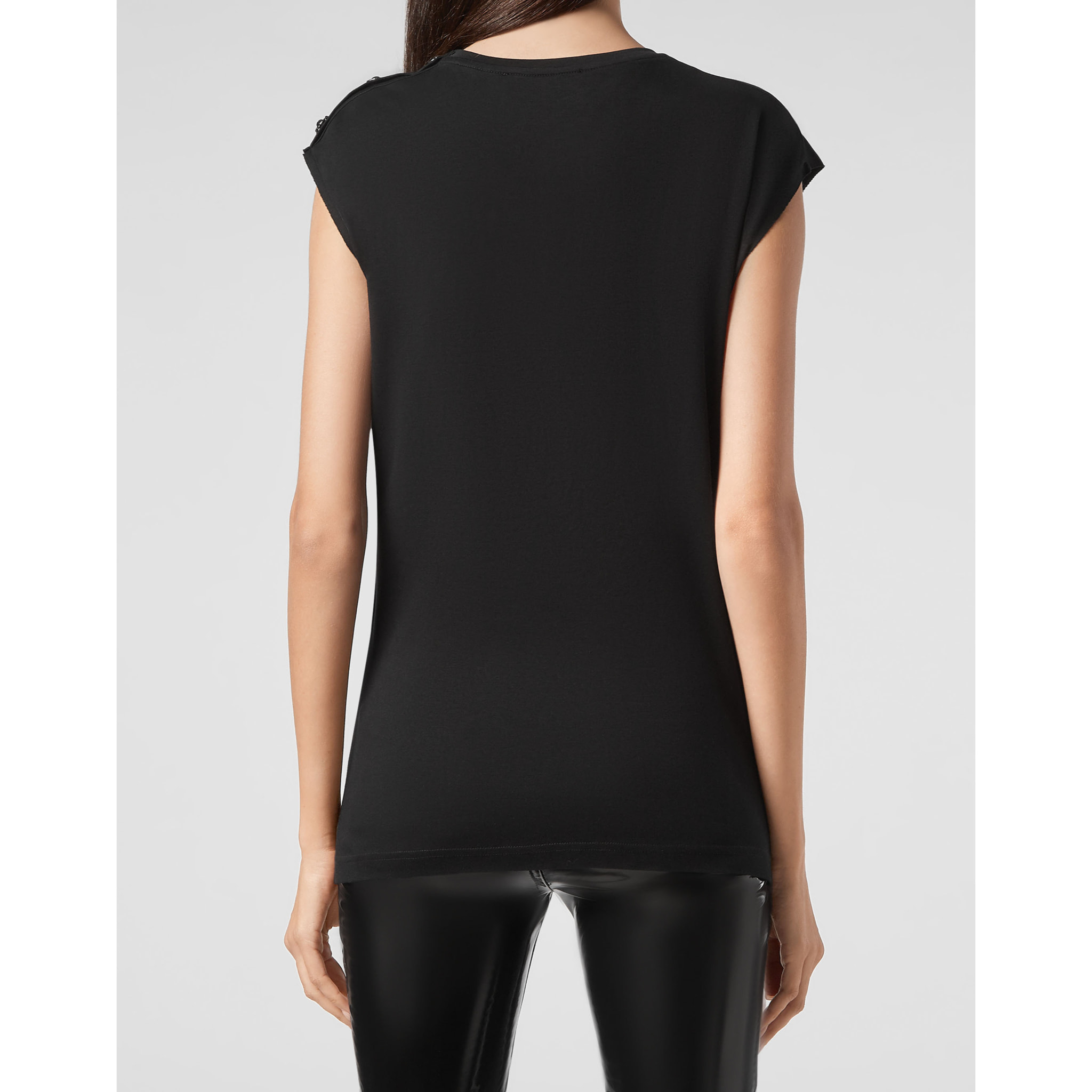 PHILIPP PLEIN T-Shirt Round Neck ICONIC PLEIN