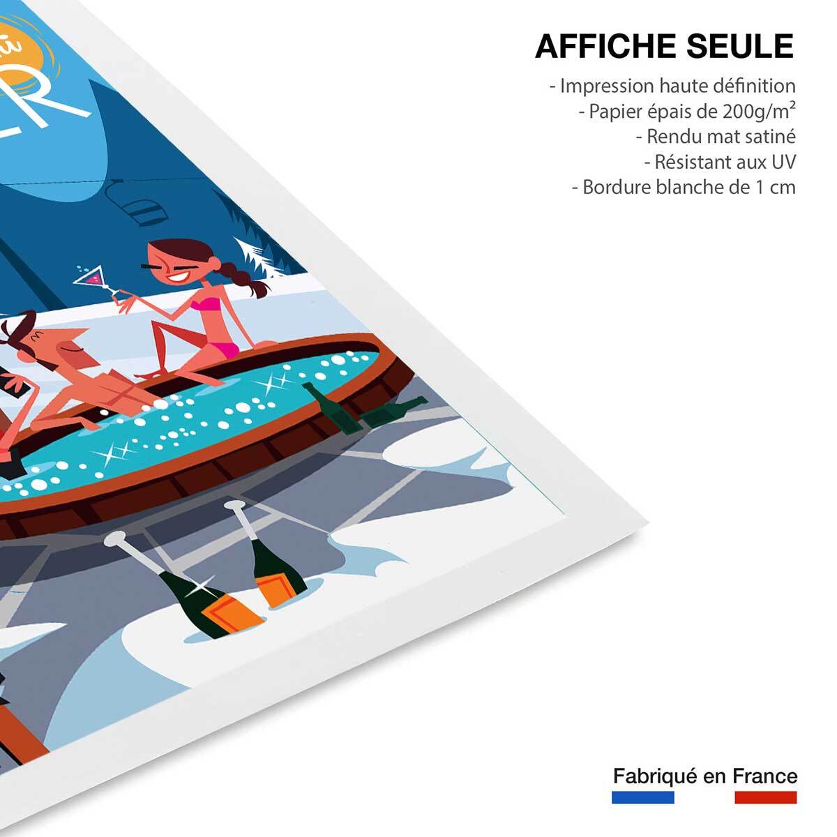 Poster de verbier Affiche seule